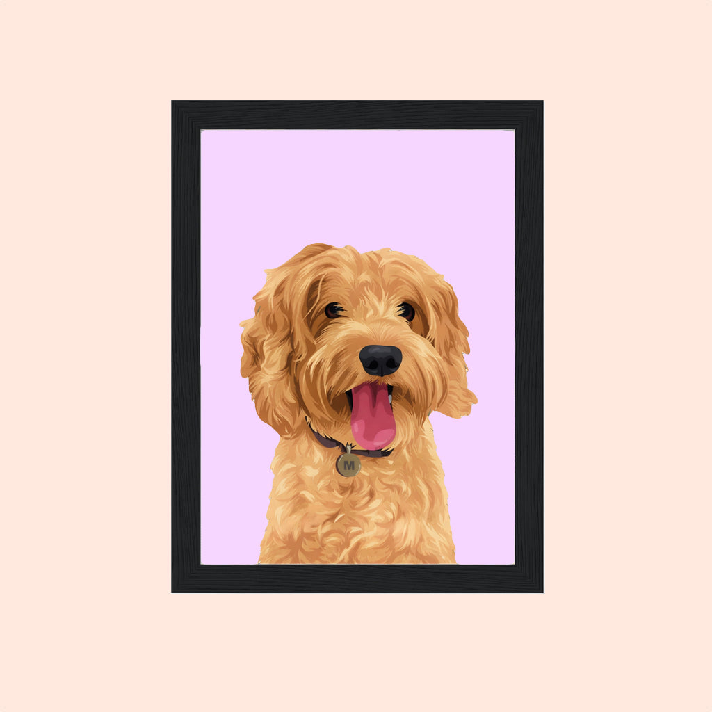 Personalised pet portraits custom made from your photo of your pets